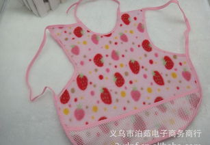 嬰幼兒棉質圍兜批發 2元親民價格，防污防水實用之選